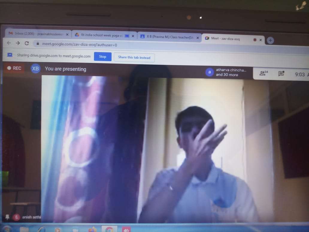 Fit India Event, S.B.Patil School