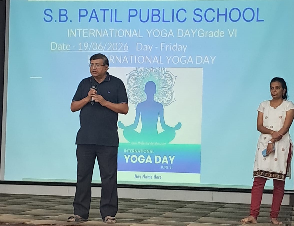 International Yoga Day 2026, S.B.Patil School