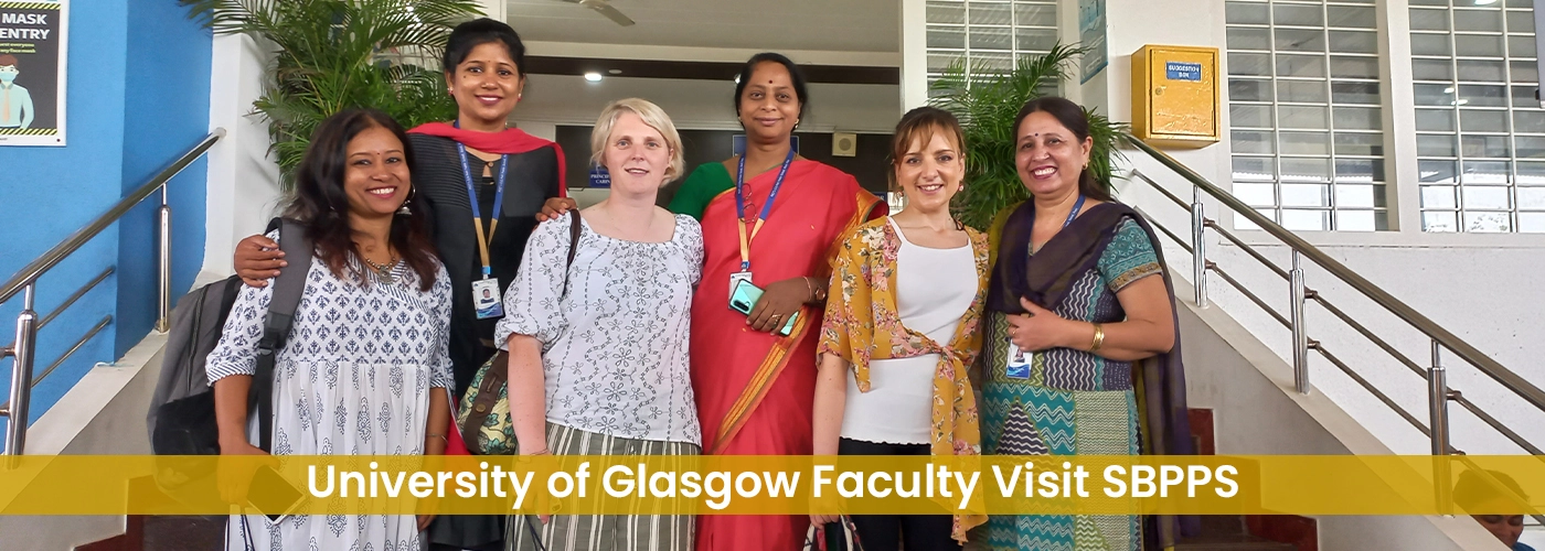 Faculty from the University of Glasgow visit