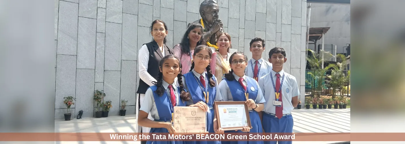 Winning the Tata Motors_ BEACON Green School Award