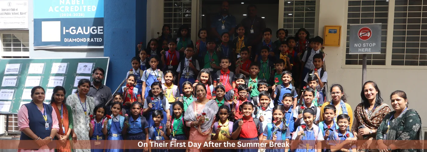 On Their First Day After the Summer Break