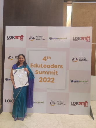 Winning the Pune Times Mirror and the Times School Survey Awards