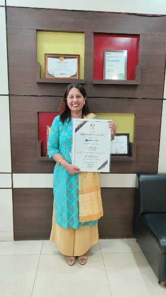 Winning the Pune Times Mirror and the Times School Survey Awards 