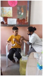 A COVID-19 Vaccination Drive