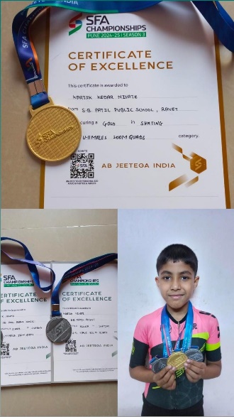 Gliding on Gold and Bronze