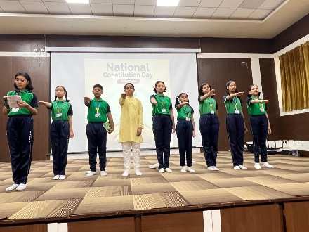 The Grades I to V National Constitution Day Celebration