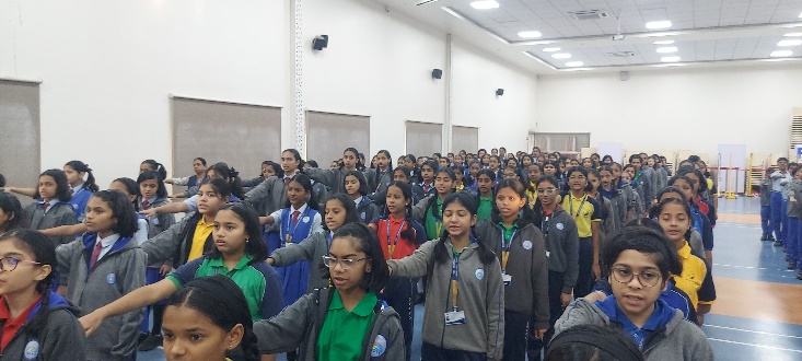 The Grades I to V National Constitution Day Celebration