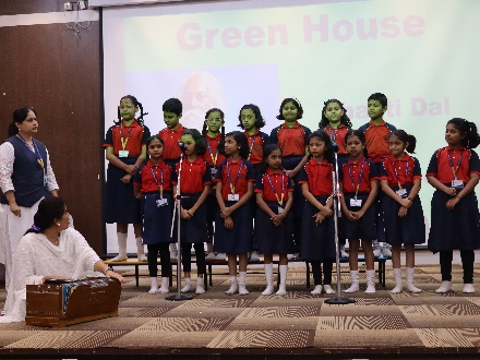 The Grade I to V Inter-house Group Singing Competition