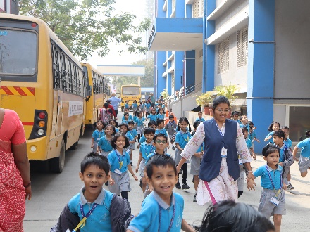 Mock Fire Evacuation Drill