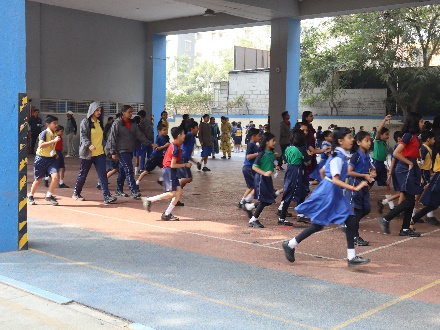 Mock Fire Evacuation Drill