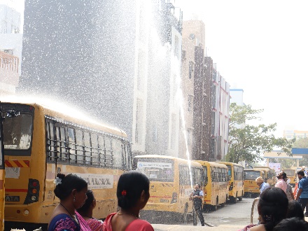Mock Fire Evacuation Drill