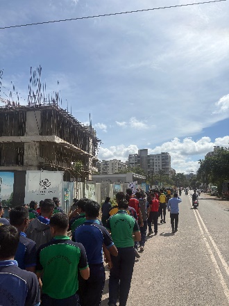 S.B. Patil Public School Cleanliness Drive