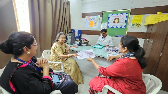 Sharing of Best Practices Visit by Ms. Revati J. Wali
