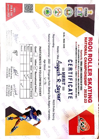 Winning the RGOI Roller Skating National Championship, SBPPS